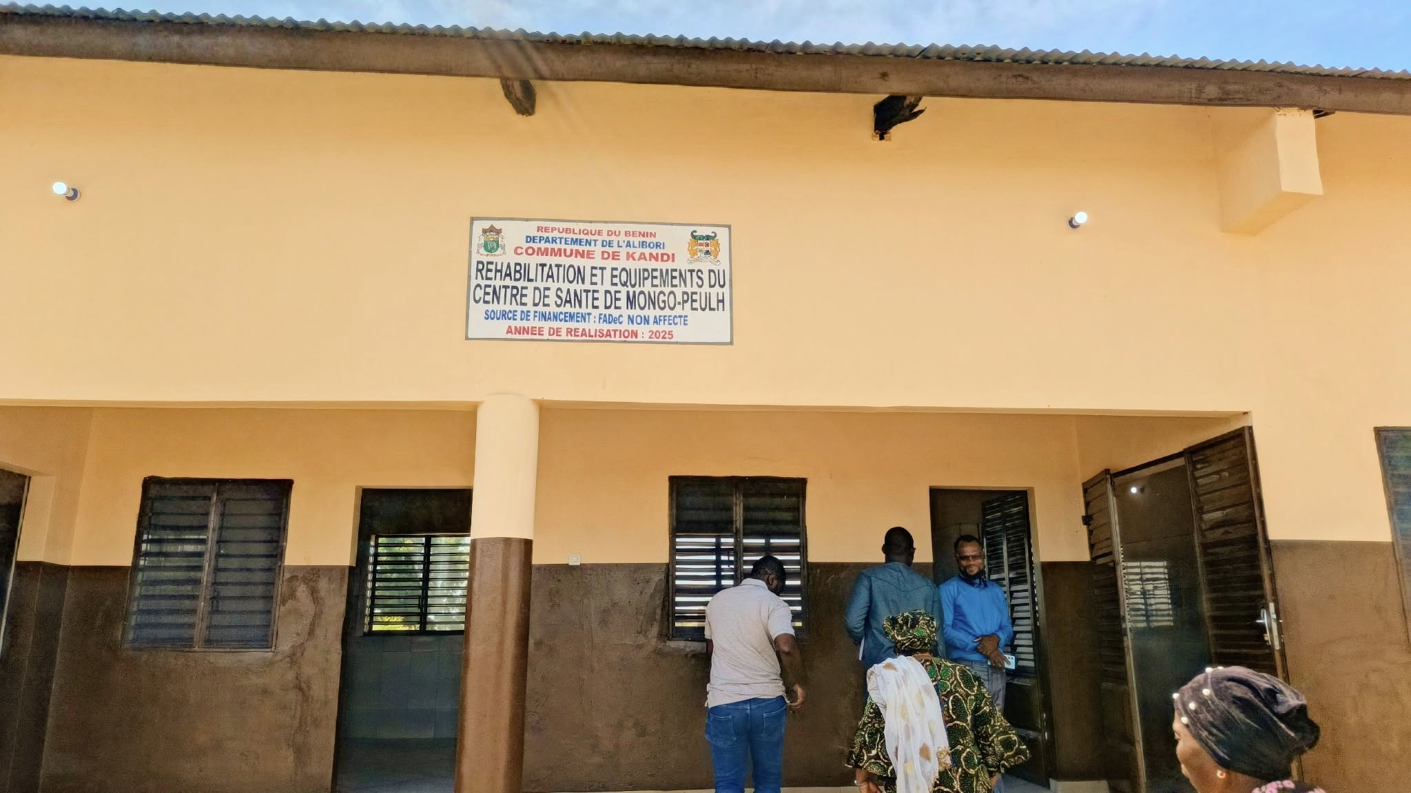 Réception du centre de santé de Mongo Peulh à Donwari